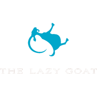 The Lazy Goat logo.