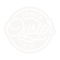 Jones Oyster Co. logo.